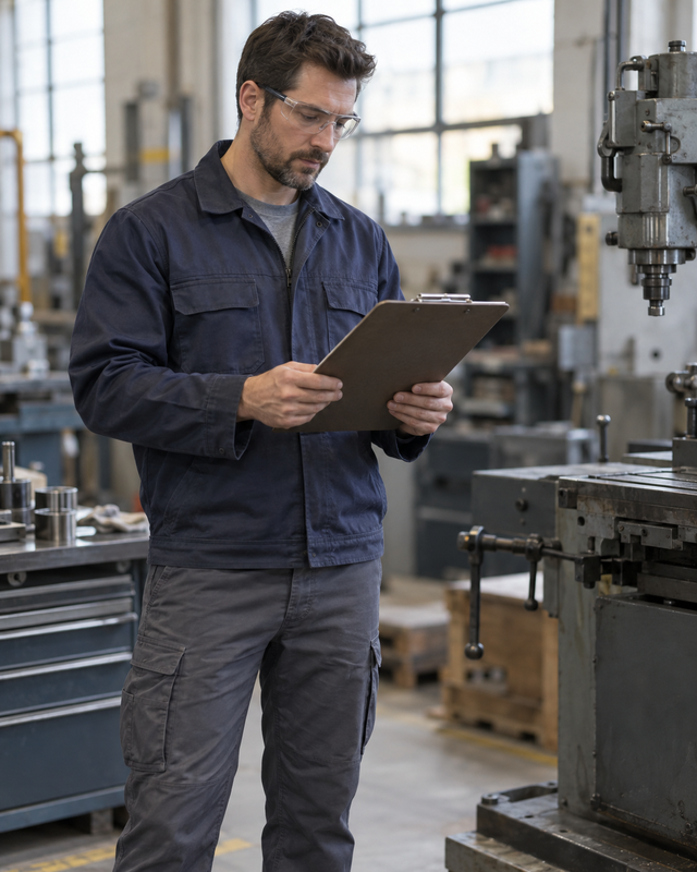 A Worker Reading A Chart - Workers Compensation Attorney -Boxer & Gerson, LLP